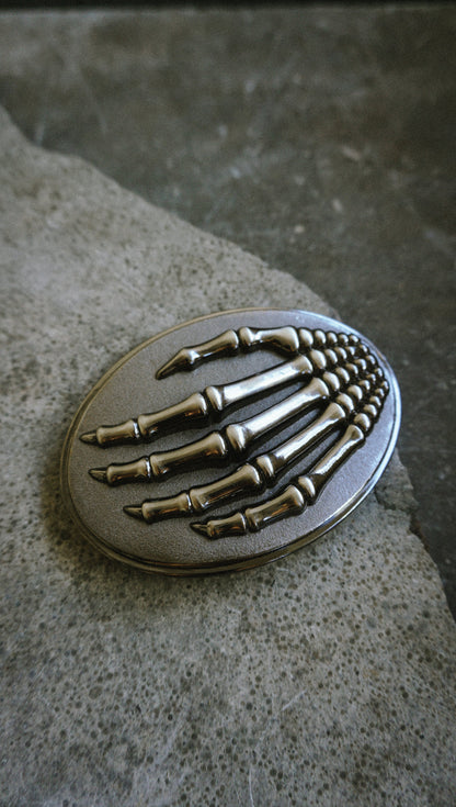 Belt Buckle - Skeleton Hand