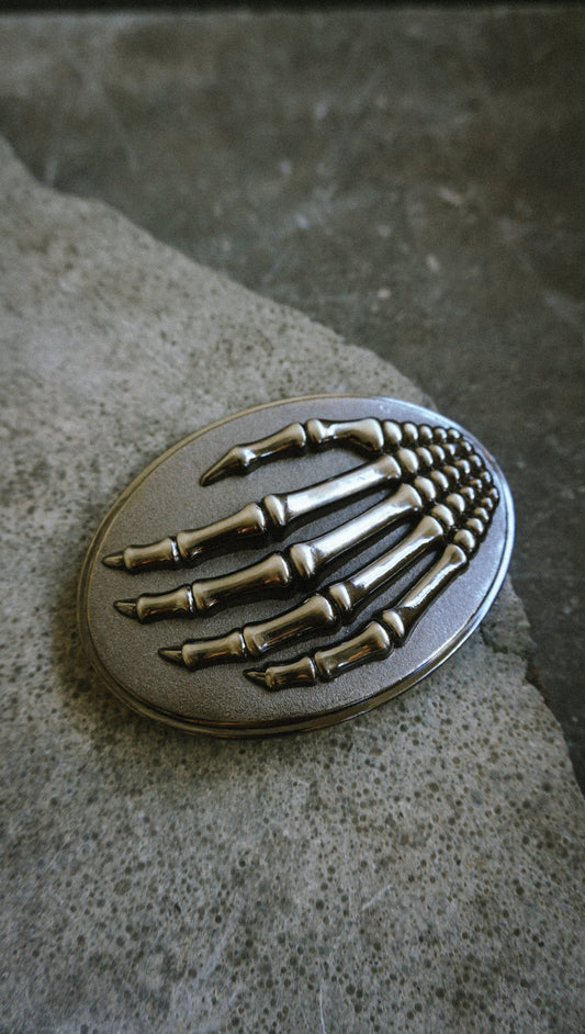 Belt Buckle - Skeleton Hand