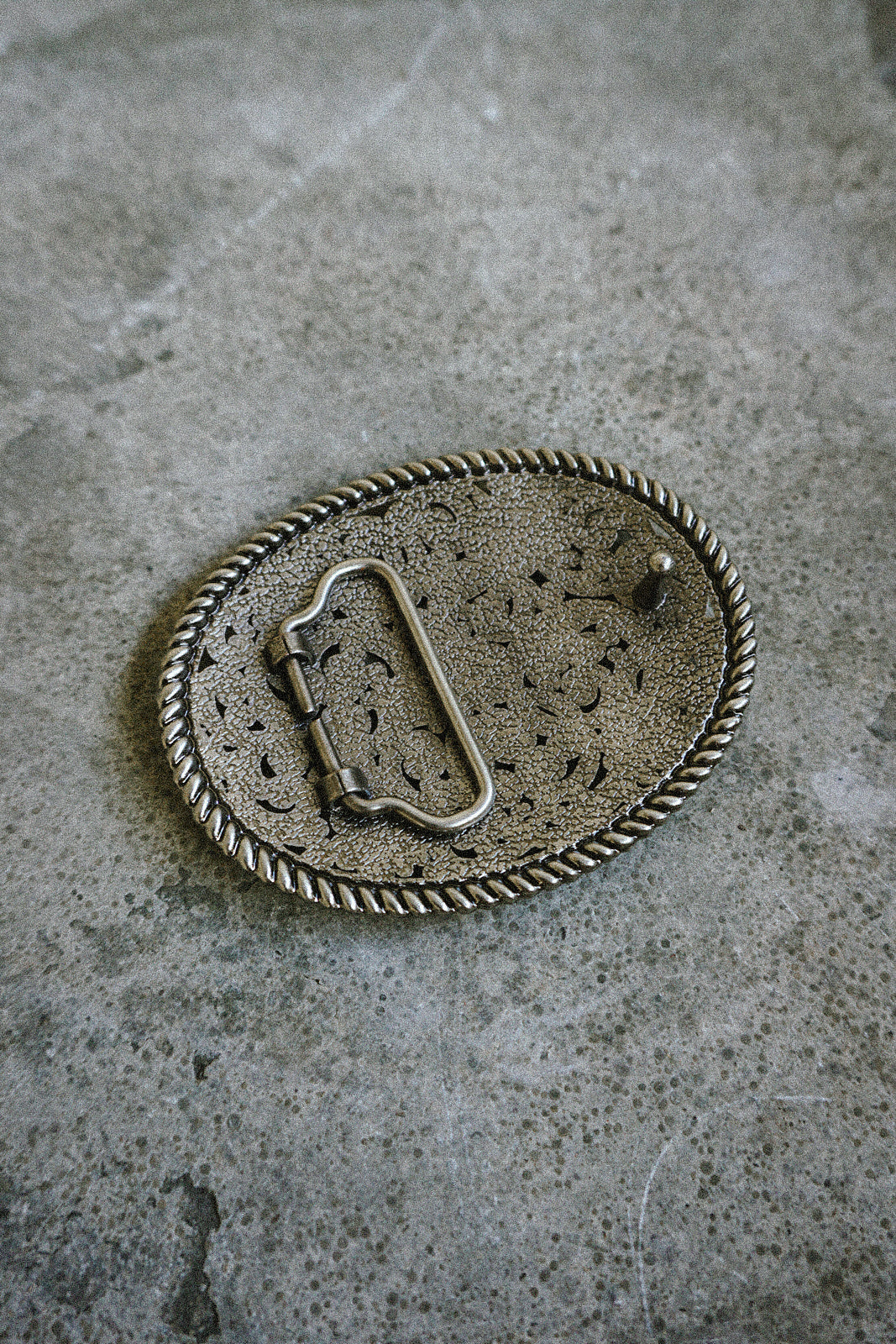 Silver Prairie Belt Buckle
