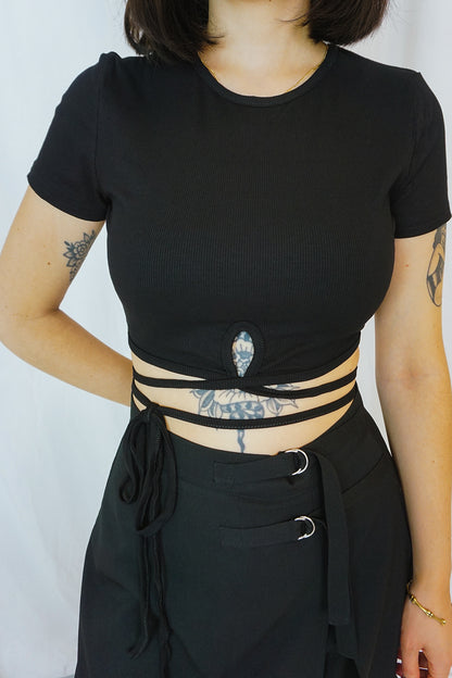 Tie Around Crop Top