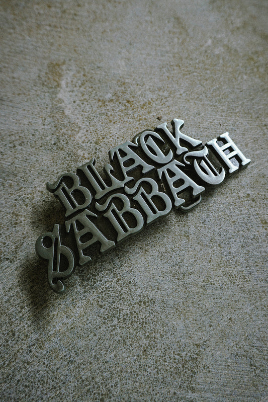 Black Sabbath Belt Buckle
