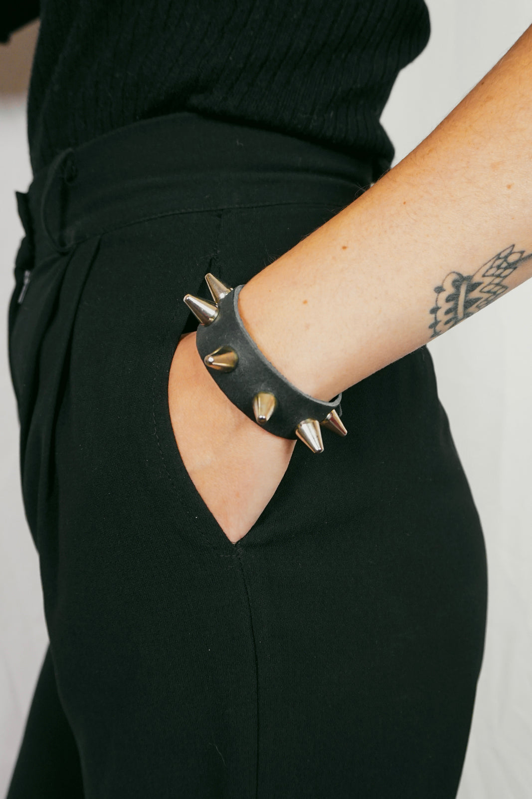Cone Spiked Bracelet