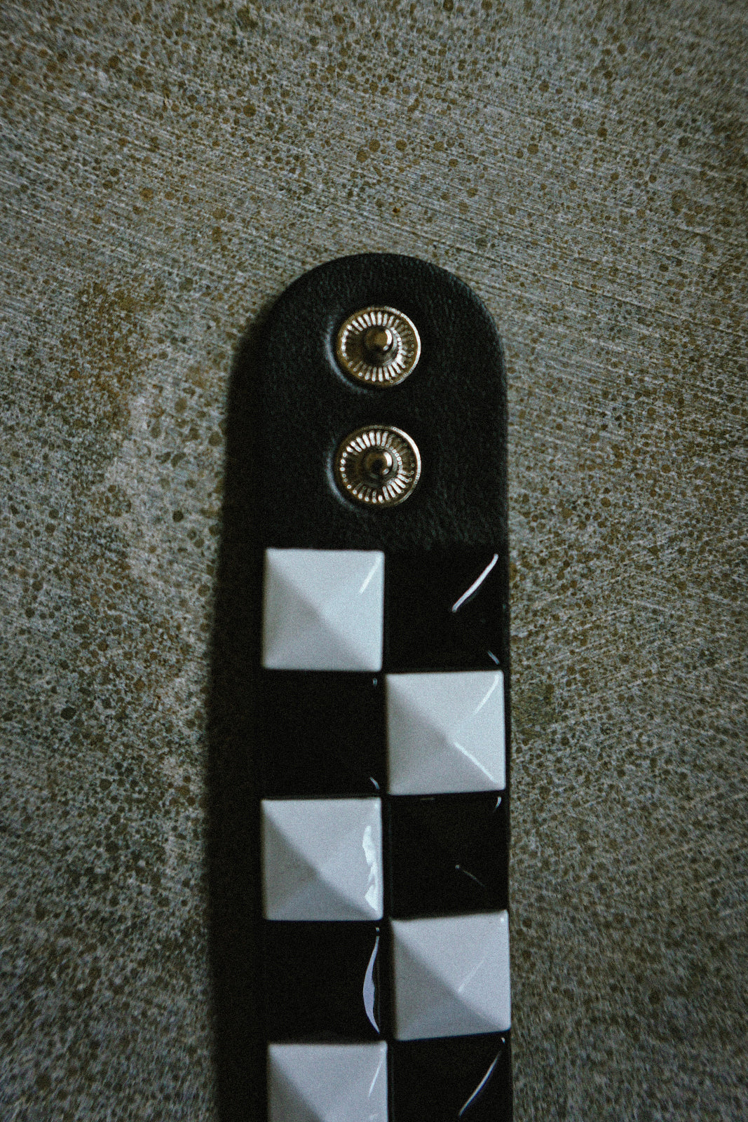 Black & White Checkered Bracelet