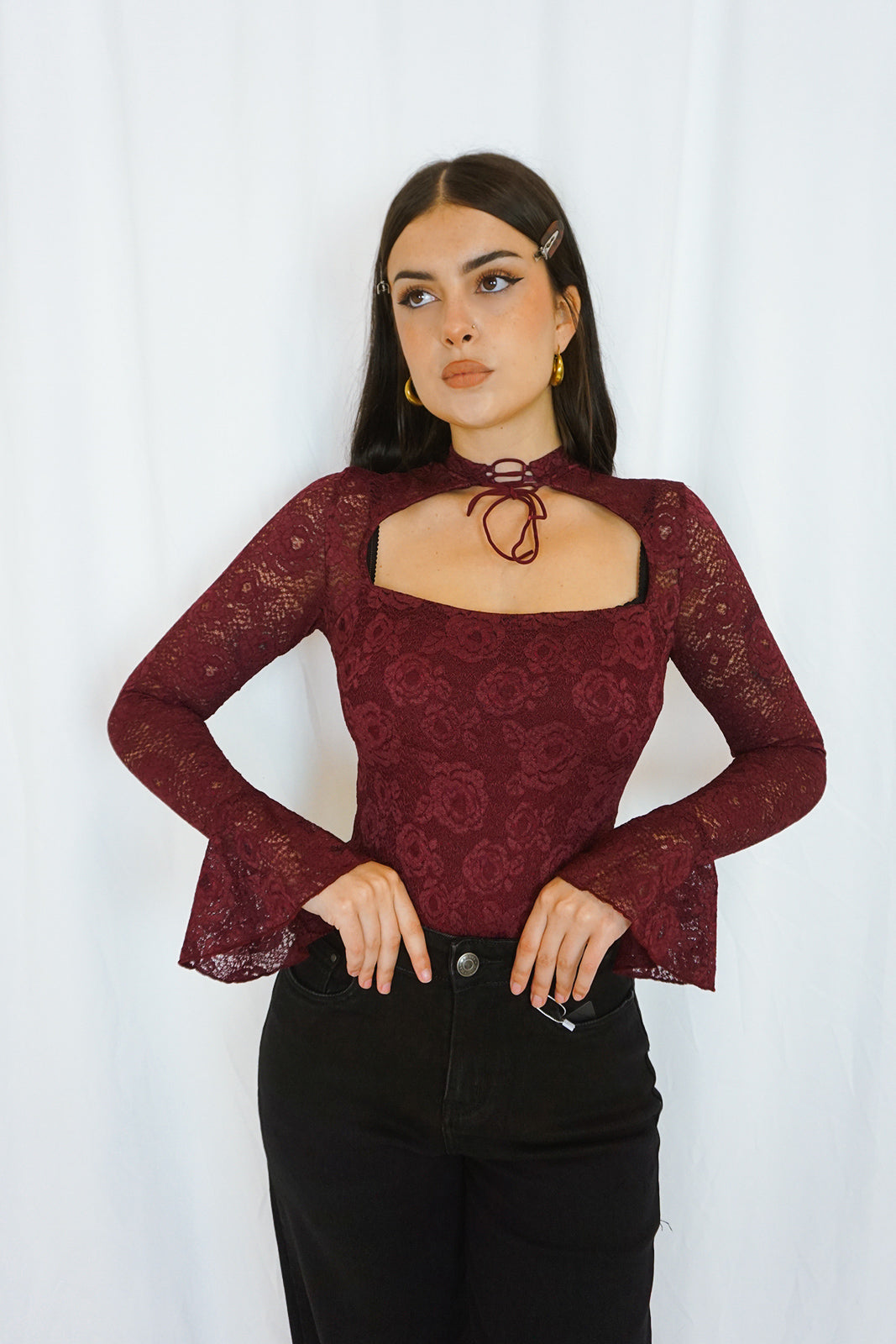 Carmilla Bodysuit Burgundy