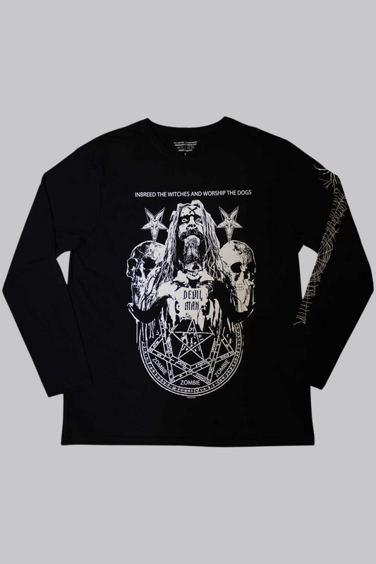 Rob Zombie Devil Man Longsleeve