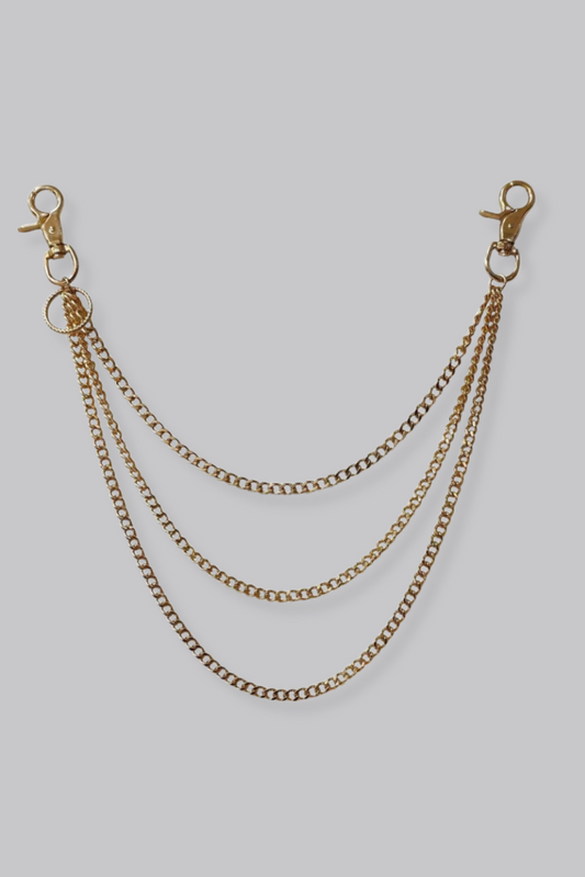 Triple Chain Gold