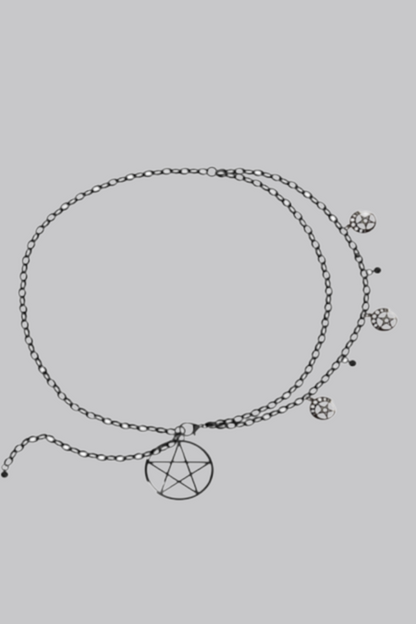 Pentagram Chain Belt