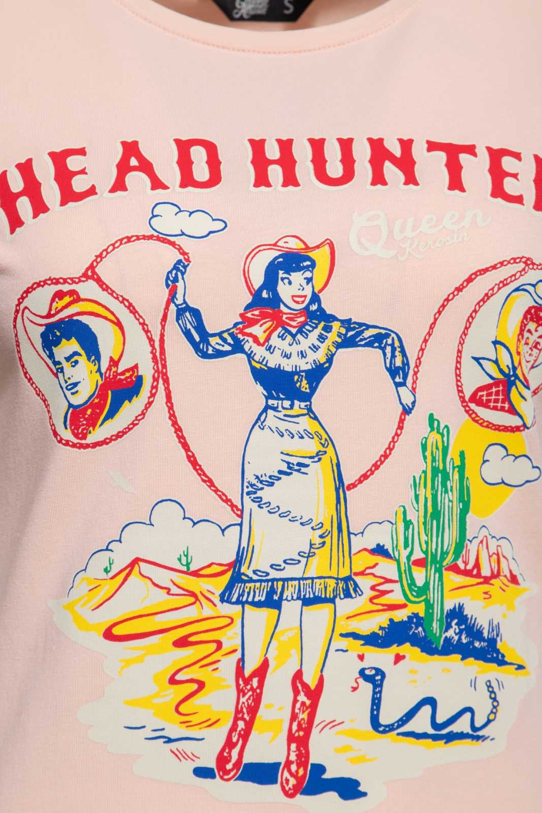 Head Hunter T-Shirt Pink