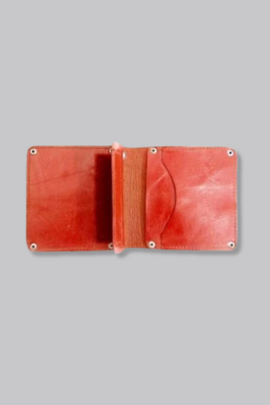Red Biker Wallet