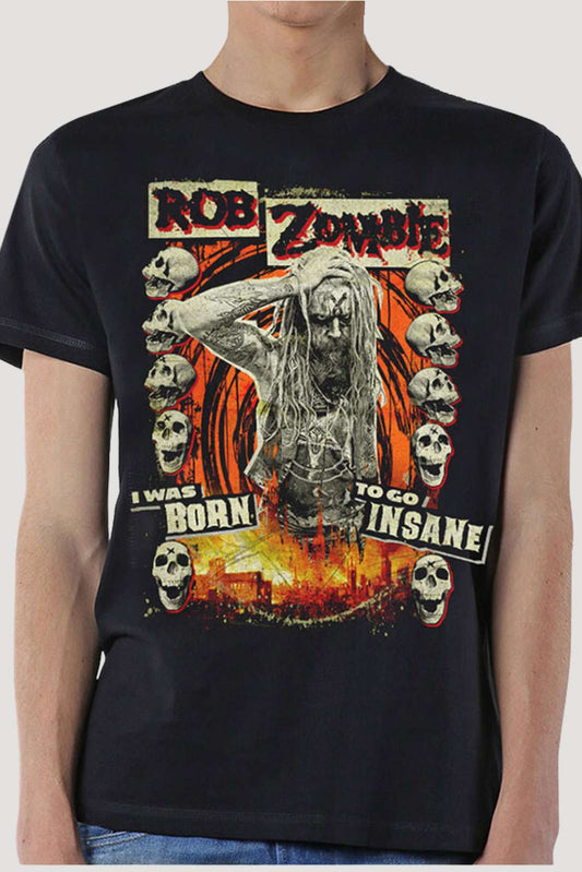Rob Zombie Born To Go Insane Shirt