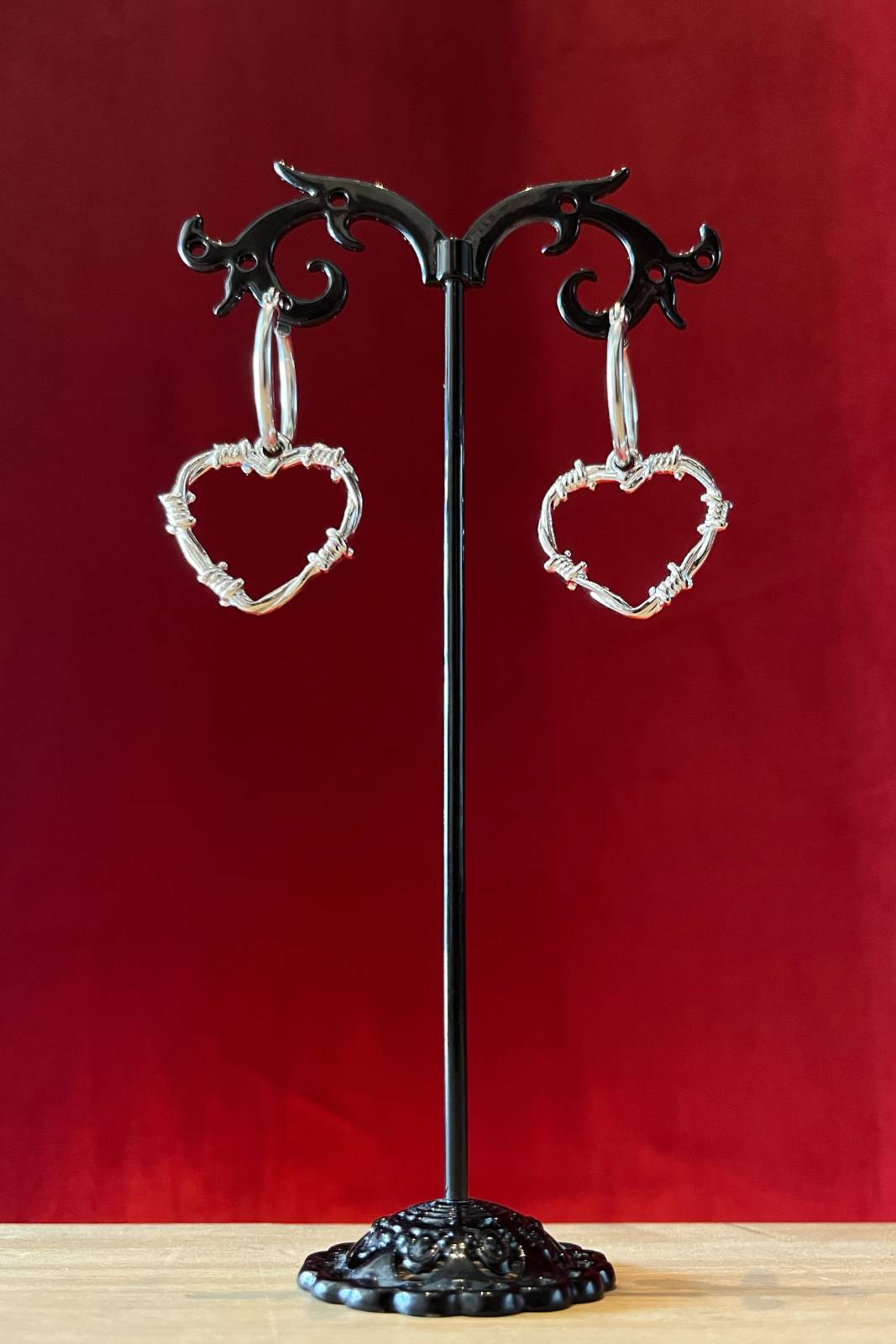 Valentine Earrings Silver