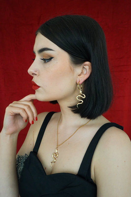 Janis Earrings Small Gold