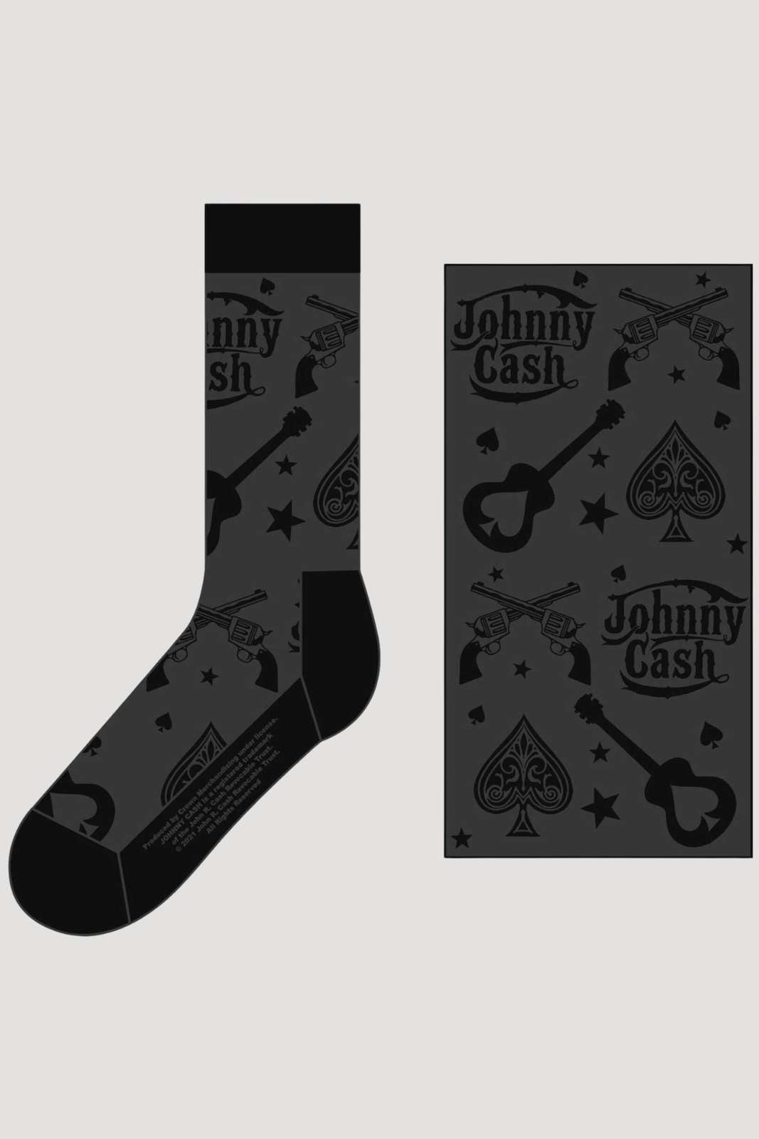 Johnny Cash Socks