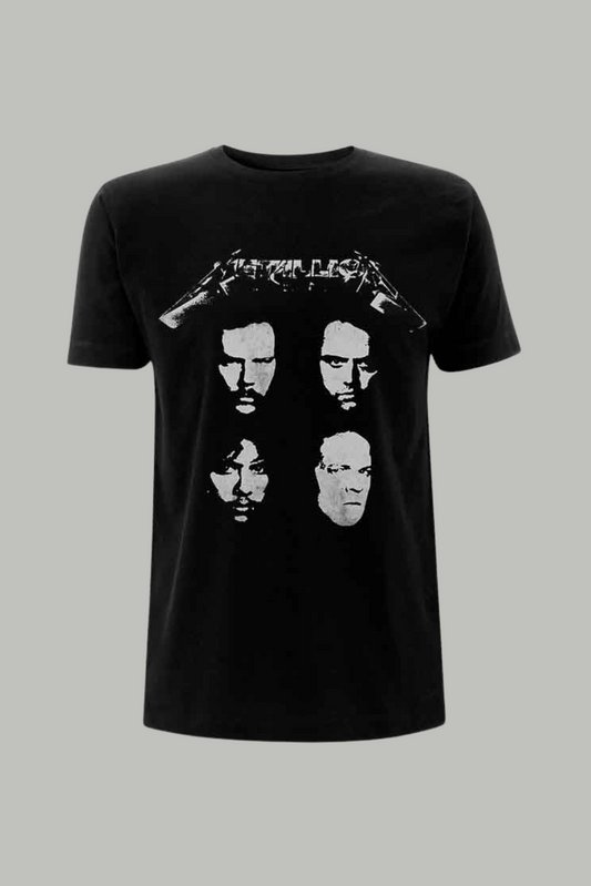 Metallica Band Portrait Shirt