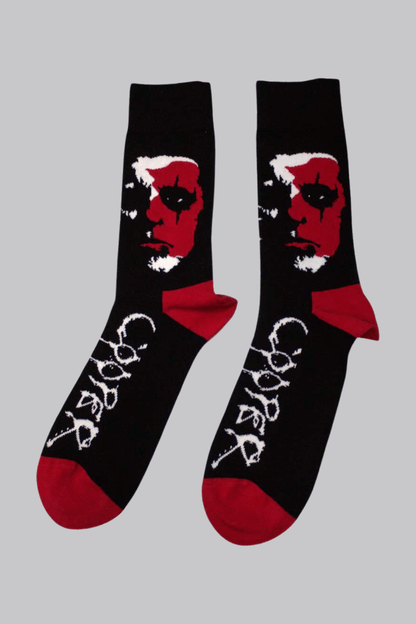 Alice Cooper Socks Red - Socks - Official Merchandise