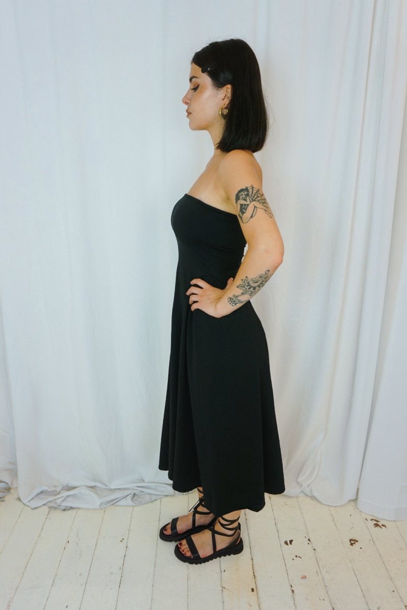 Atropa Strapless Dress - Dresses - HOB