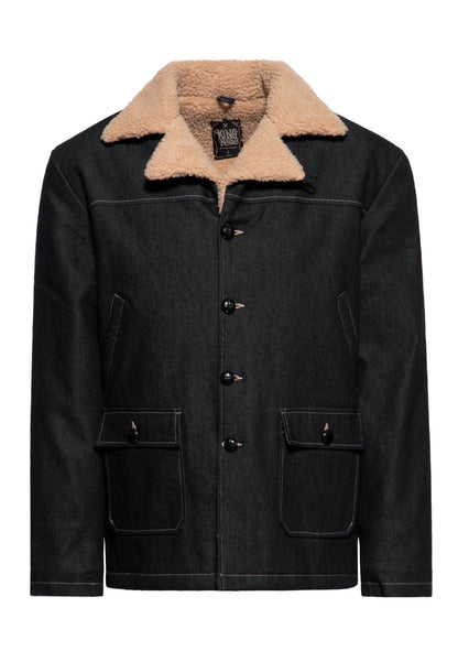 Winter jacket with teddy lining