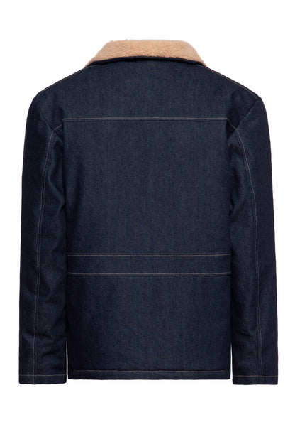 Winter jacket with teddy lining