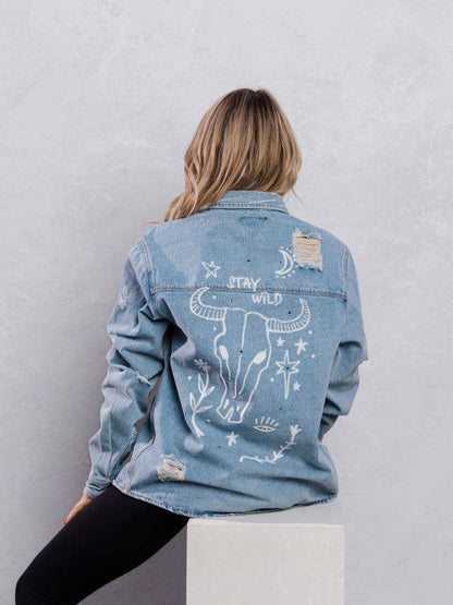 Stay Wild Denim Jacket