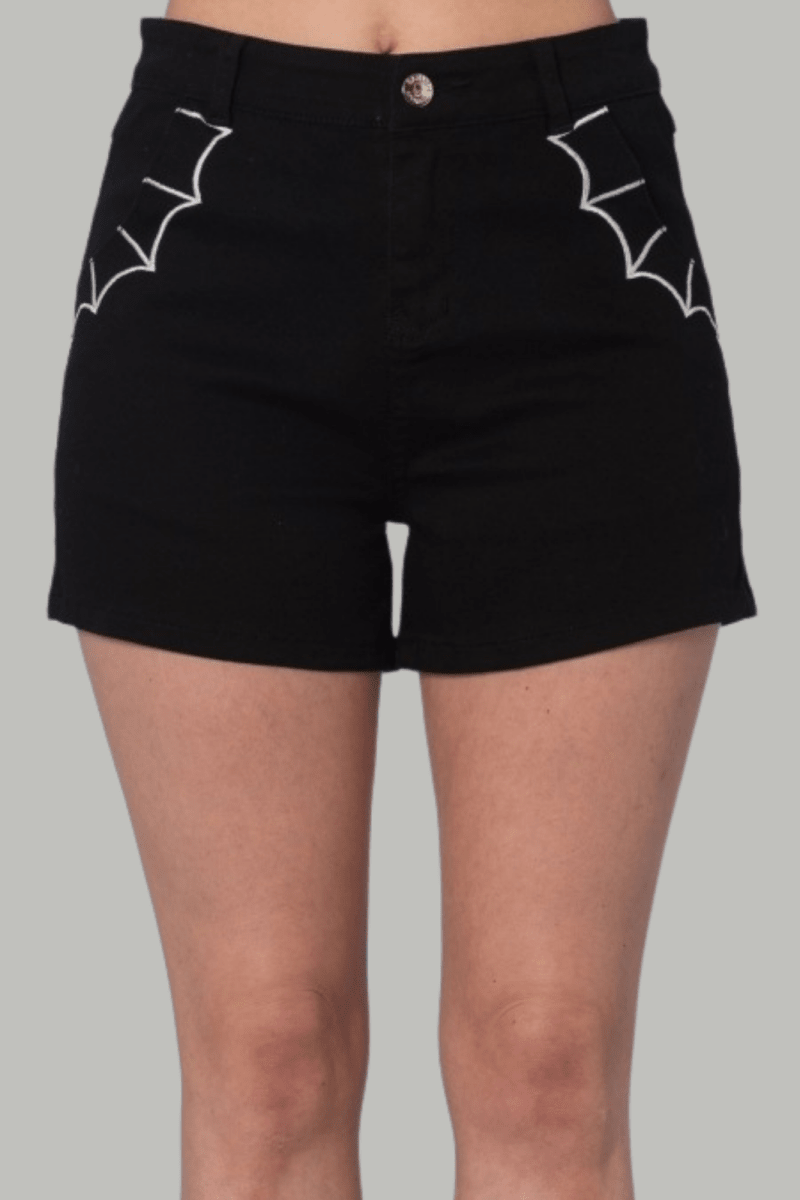 Bell Tower Bat Shorts - Shorts - Banned