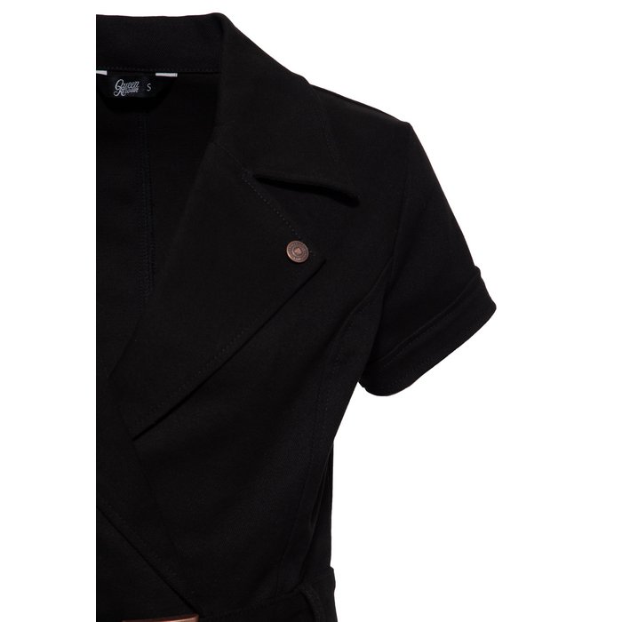 Black Biker Pencil Dress - Trousers - Queen Kerosin