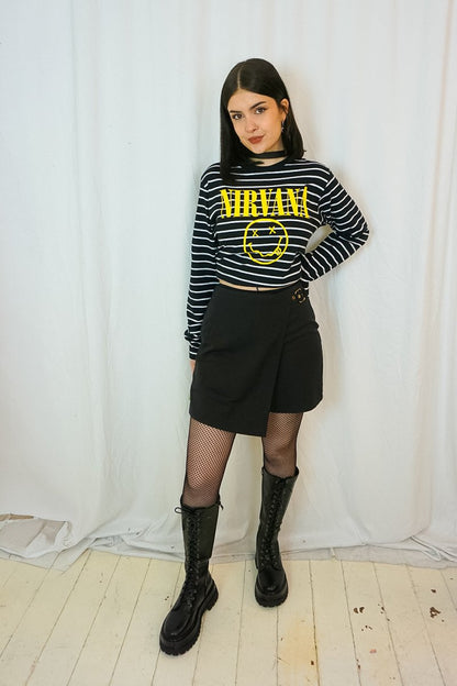 Black Skort - Skirts - Naf Naf