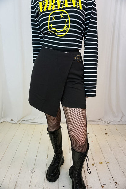 Black Skort - Skirts - Naf Naf