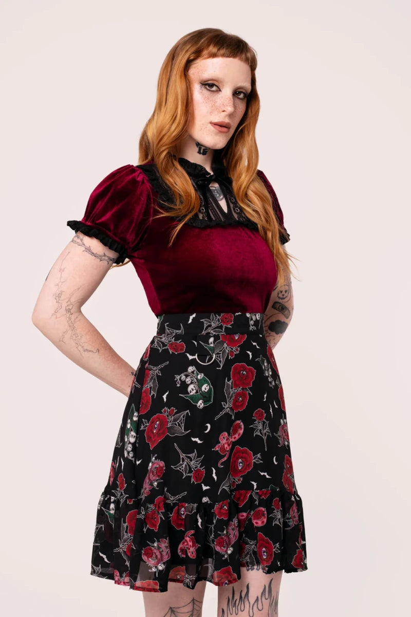 Blooming Elle Skirt - Skirts - Hell Bunny