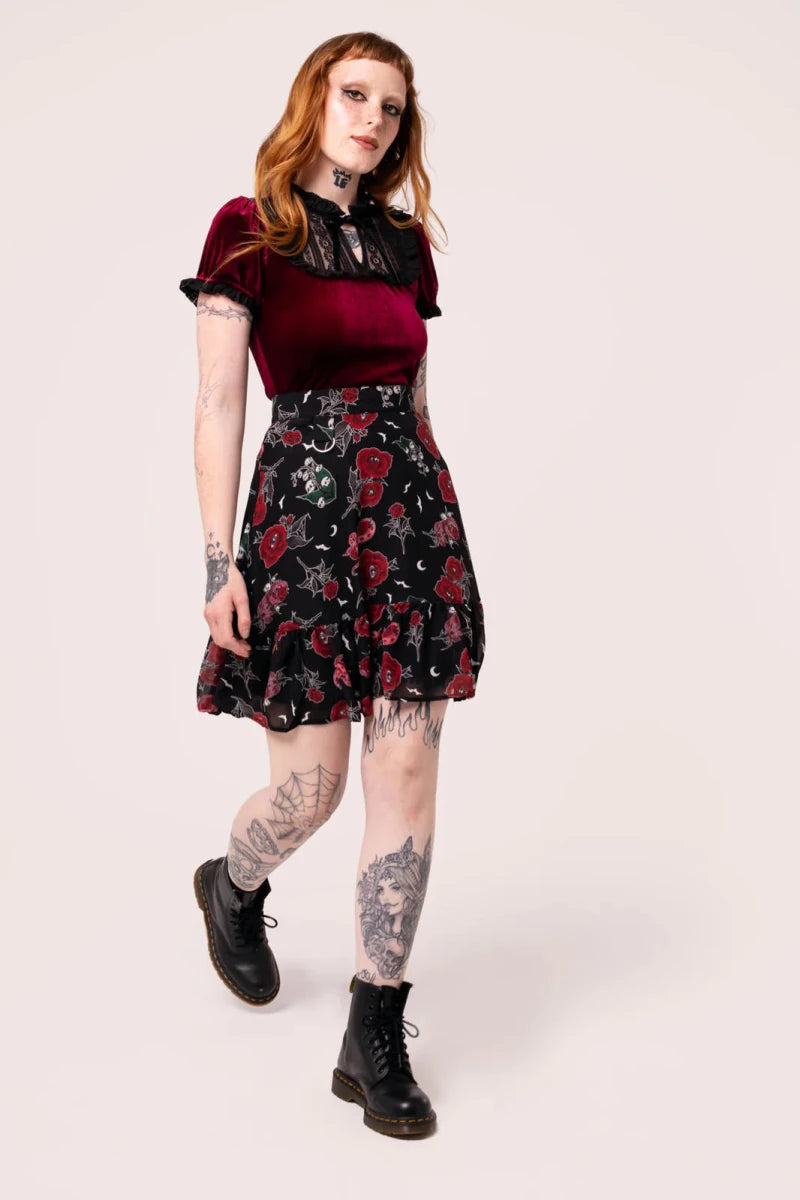 Blooming Elle Skirt - Skirts - Hell Bunny