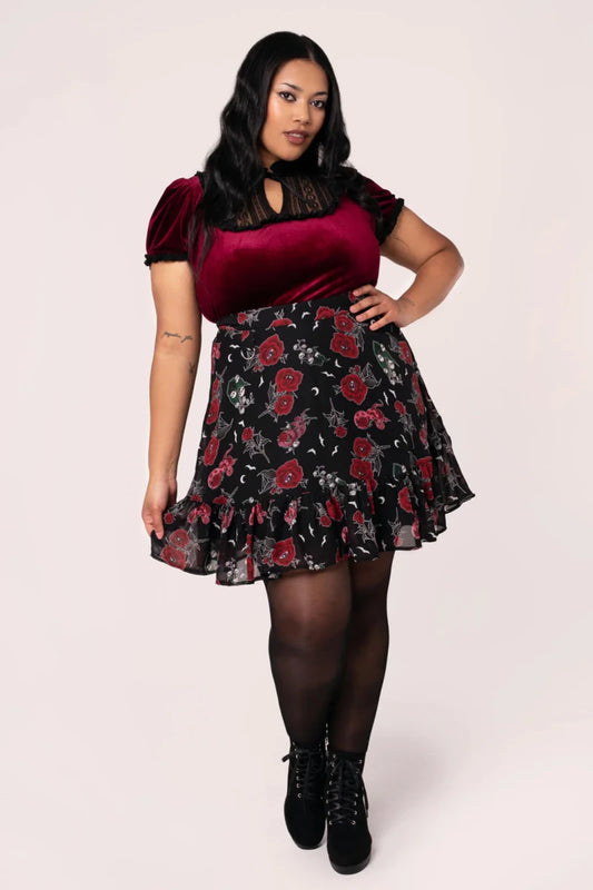 Blooming Elle Skirt - Skirts - Hell Bunny