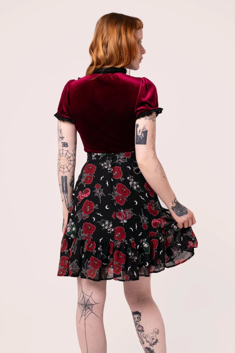 Blooming Elle Skirt - Skirts - Hell Bunny
