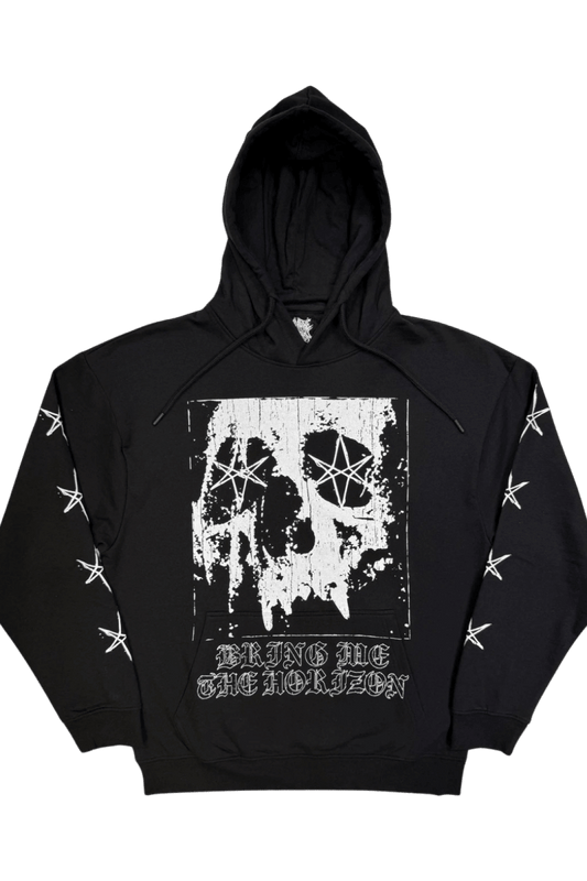 BMTH Oversized Skull Hoodie - Bandshirts - Official Merchandise