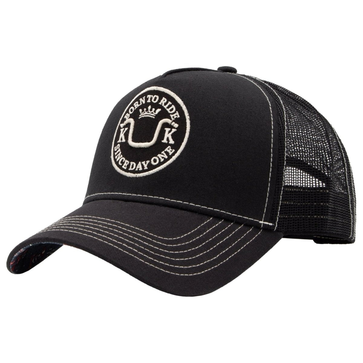 Born To Ride Trucker Cap - Caps - King Kerosin