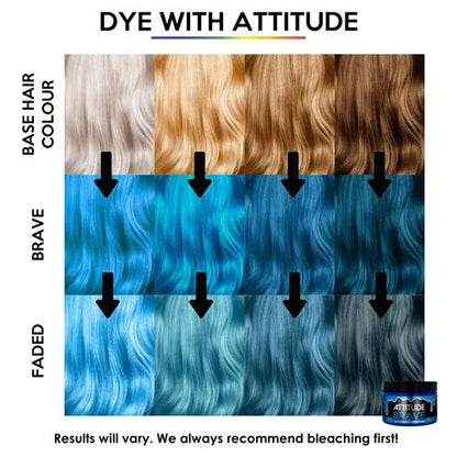 Brave Blue Hairdye by Attitude - Hairdye - Attitude