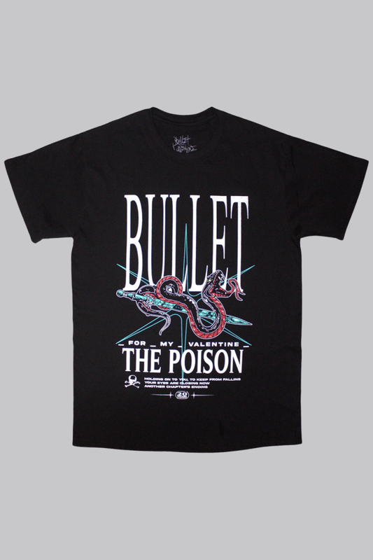 Bullet For My Valentine Unisex T-Shirt: The Poison Snake - House of Bones