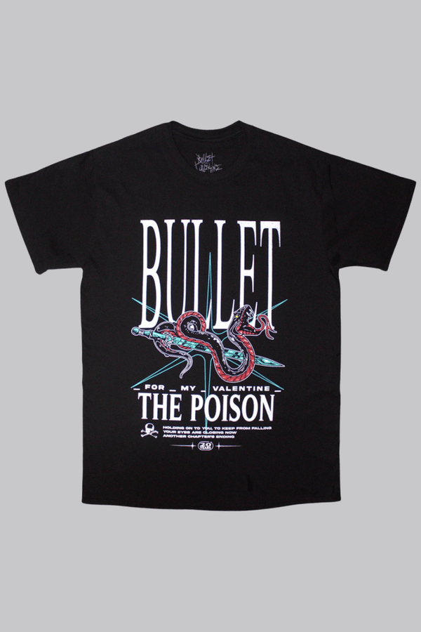 Bullet For My Valentine Unisex T-Shirt: The Poison Snake - House of Bones