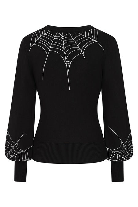 Carla Spiderweb Jumper - Sweaters - Banned