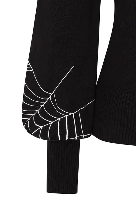 Carla Spiderweb Jumper - Sweaters - Banned