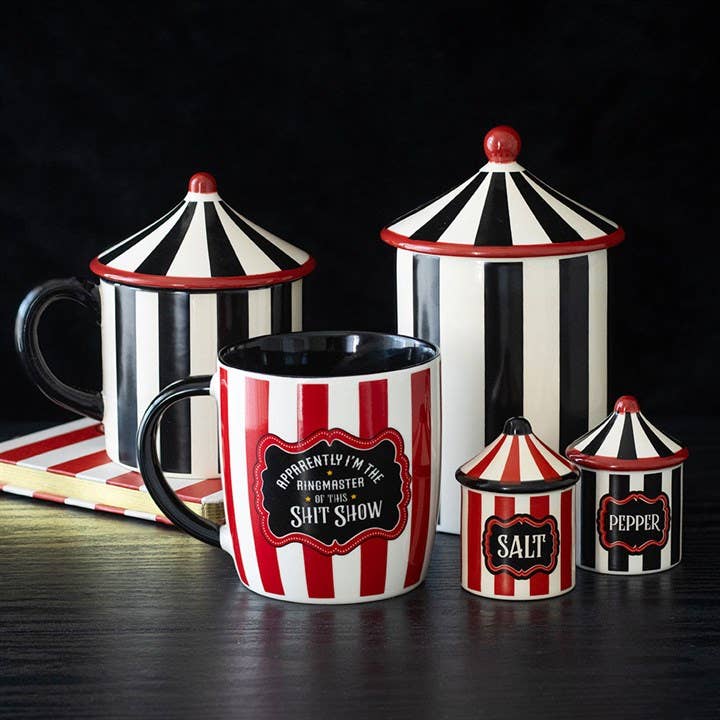 Circus Tent Salt and Pepper Shakers - Home - Something Different Wholesale Europe