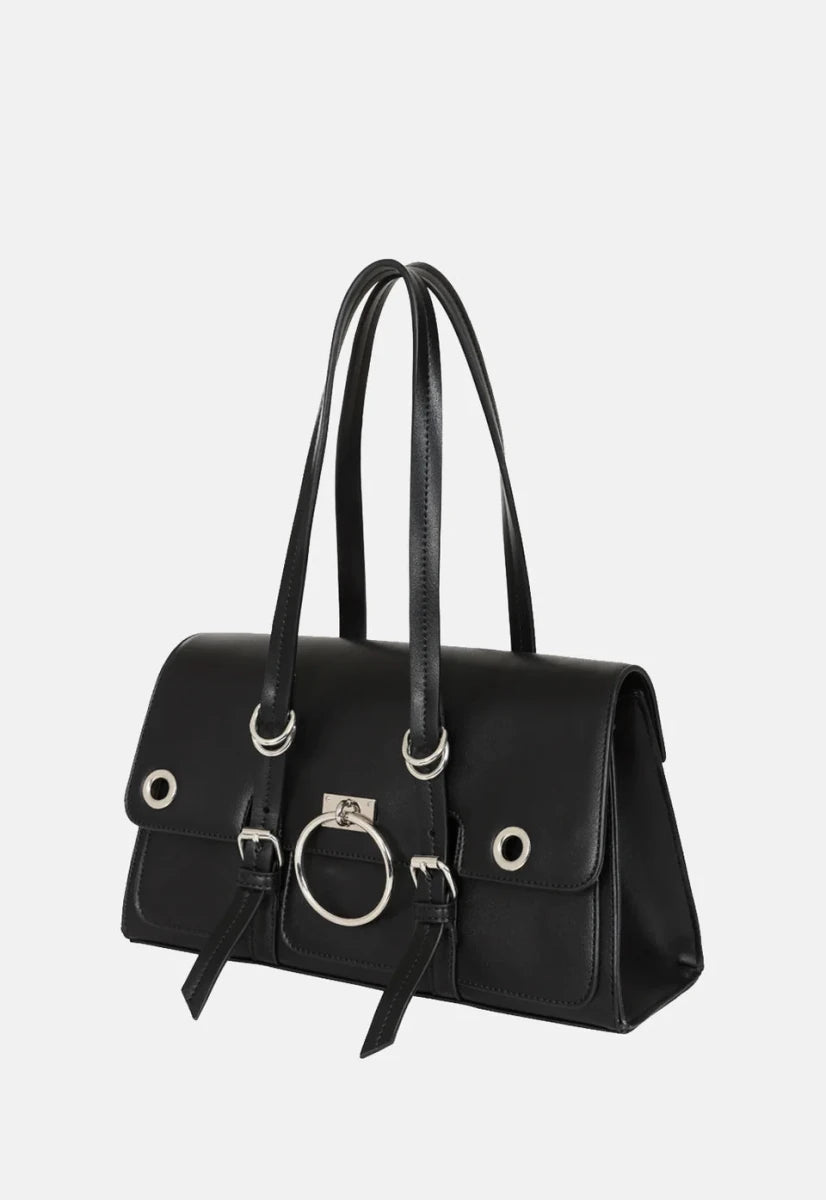 Coffin Ring Flap Bag - Bags - Banned