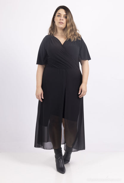 Layered Mesh Jumpsuit