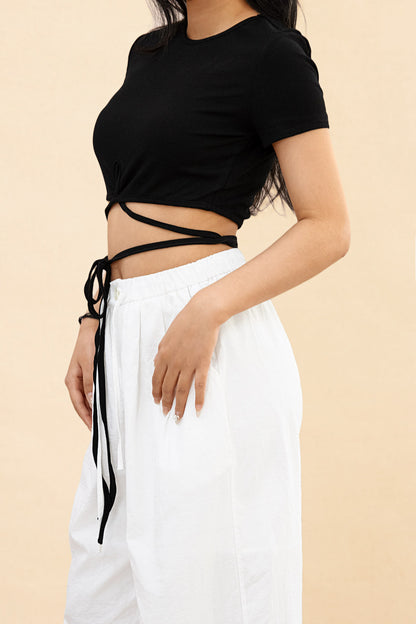 Tie Around Crop Top
