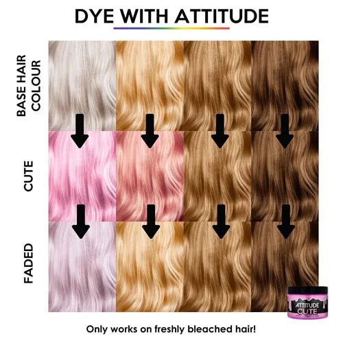 Cute Pastel Pink Hairdye by Attitude - Hairdye - Attitude