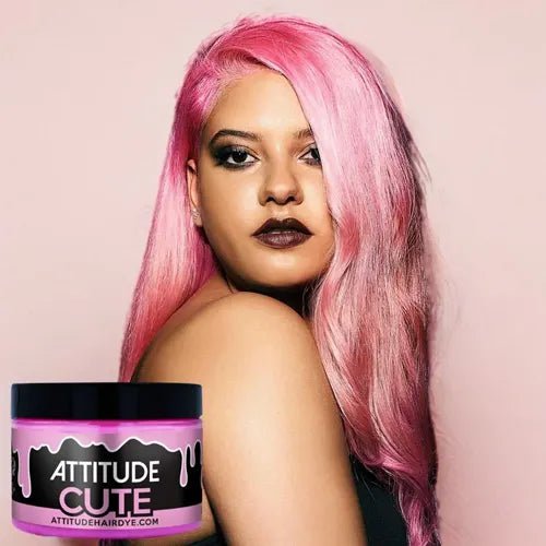 Cute Pastel Pink Hairdye by Attitude - Hairdye - Attitude