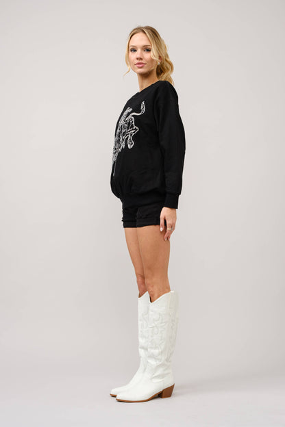Bullrider Western Sweatshirt