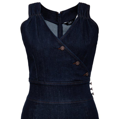 Dark Denim Pencil Dress Peggy