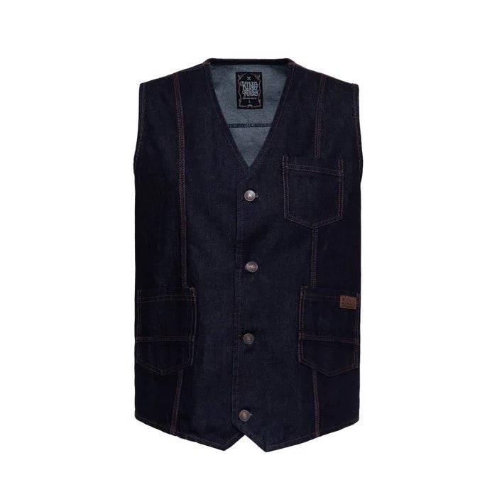 Dark Denim James Jacket - Jackets - King Kerosin