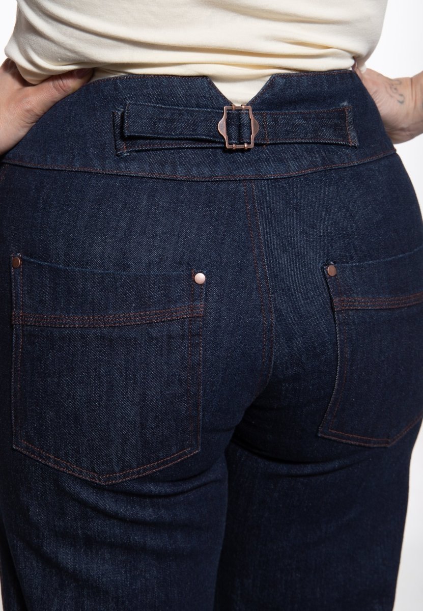 Dark Denim Josie Jeans - Trousers - House of Bones