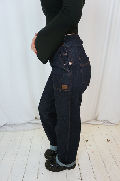 Dark Denim Josie Jeans - Trousers - House of Bones