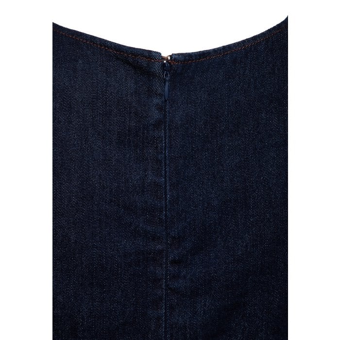 Dark Denim Pencil Dress Peggy - Trousers - Queen Kerosin
